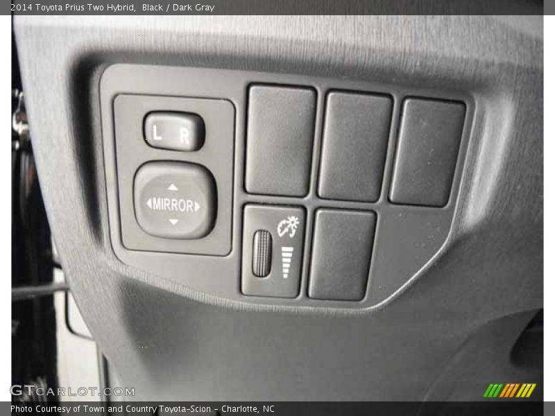 Black / Dark Gray 2014 Toyota Prius Two Hybrid
