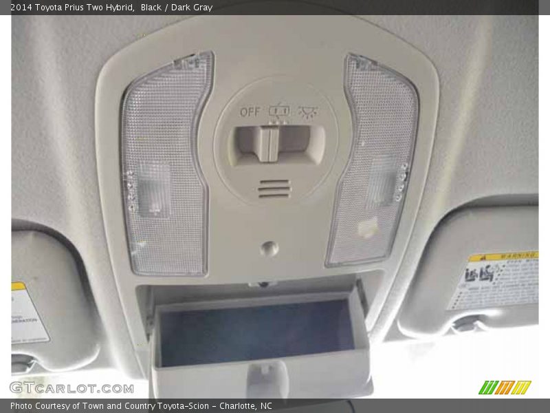 Black / Dark Gray 2014 Toyota Prius Two Hybrid