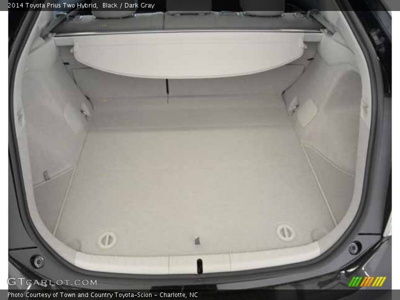 Black / Dark Gray 2014 Toyota Prius Two Hybrid
