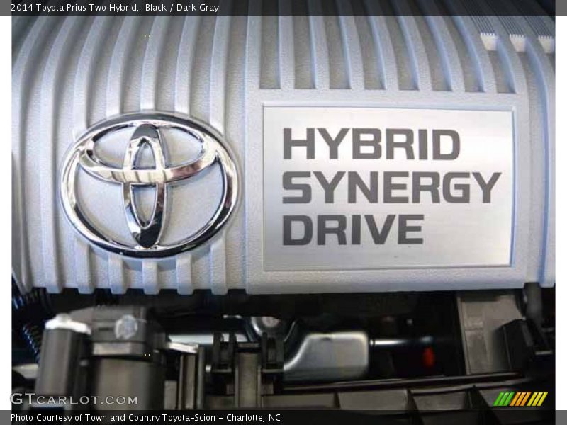 Black / Dark Gray 2014 Toyota Prius Two Hybrid