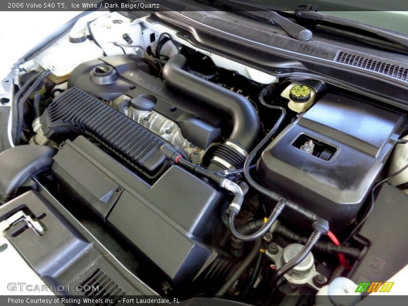 Ice White / Dark Beige/Quartz 2006 Volvo S40 T5
