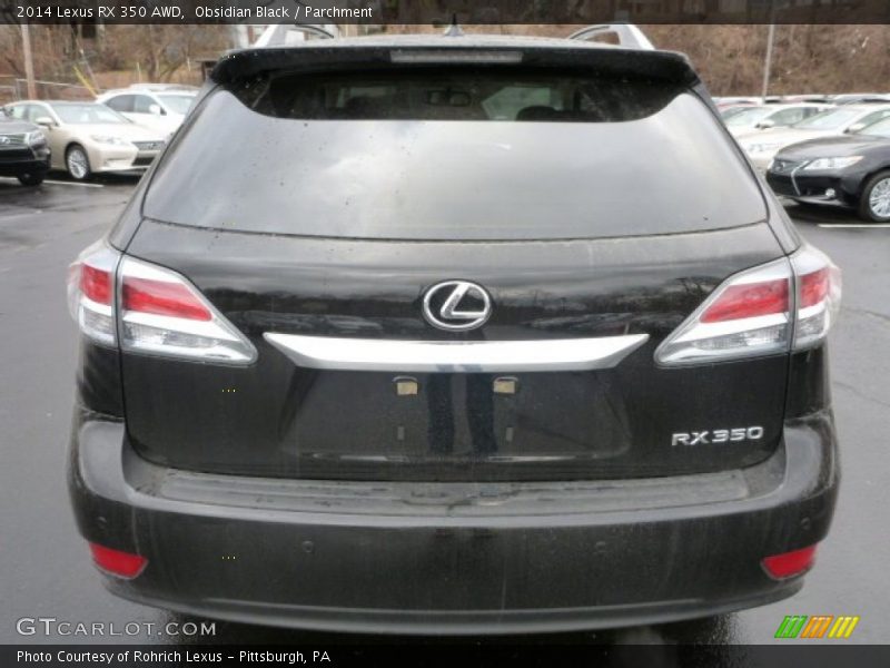 Obsidian Black / Parchment 2014 Lexus RX 350 AWD