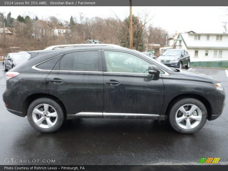 Obsidian Black / Parchment 2014 Lexus RX 350 AWD