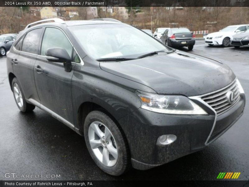 Obsidian Black / Parchment 2014 Lexus RX 350 AWD