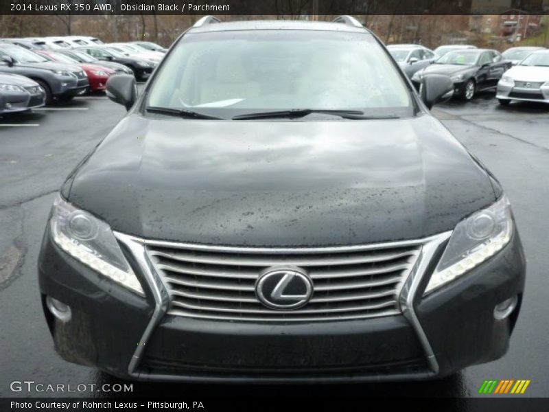 Obsidian Black / Parchment 2014 Lexus RX 350 AWD