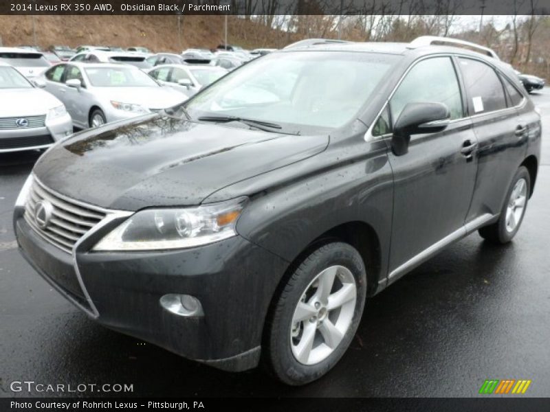 Obsidian Black / Parchment 2014 Lexus RX 350 AWD