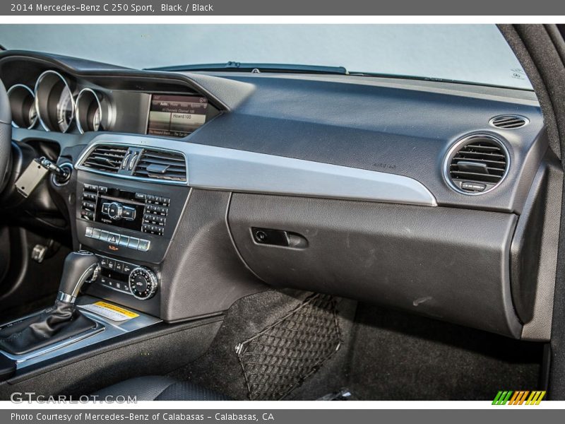 Black / Black 2014 Mercedes-Benz C 250 Sport