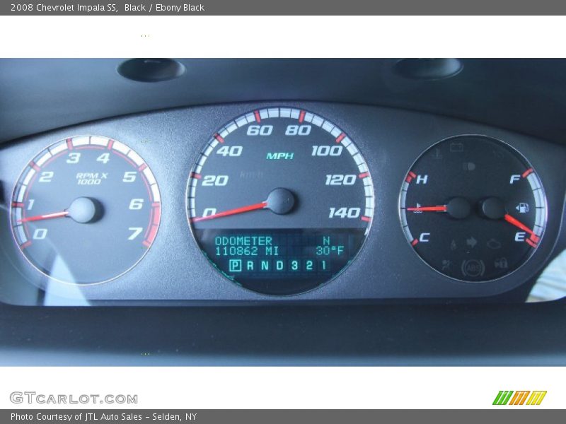 Black / Ebony Black 2008 Chevrolet Impala SS