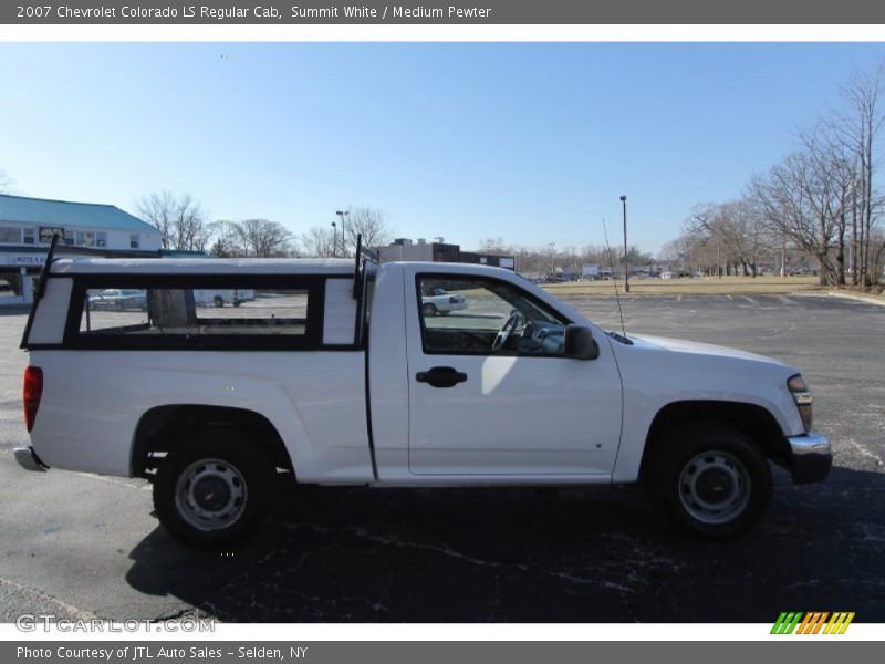 Summit White / Medium Pewter 2007 Chevrolet Colorado LS Regular Cab