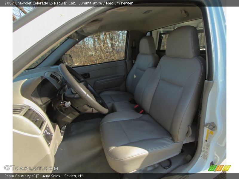 Summit White / Medium Pewter 2007 Chevrolet Colorado LS Regular Cab