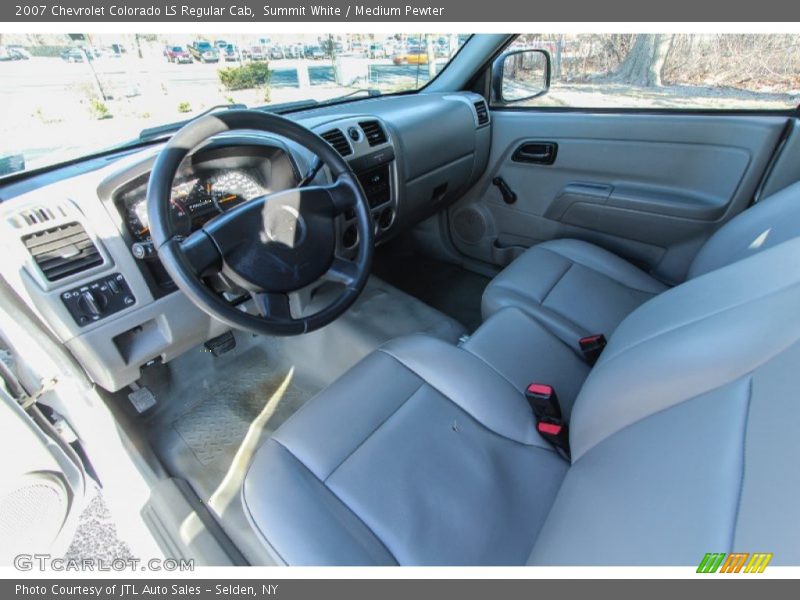 Summit White / Medium Pewter 2007 Chevrolet Colorado LS Regular Cab