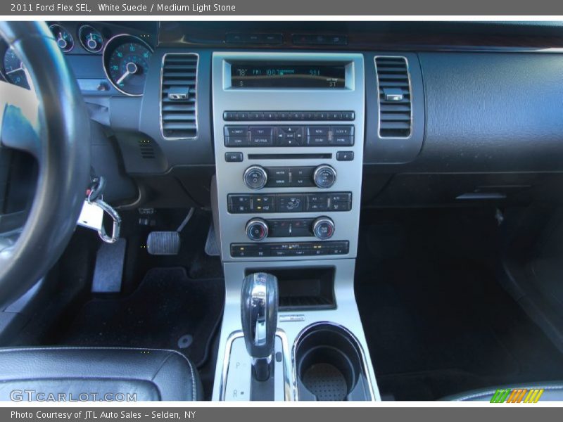 White Suede / Medium Light Stone 2011 Ford Flex SEL