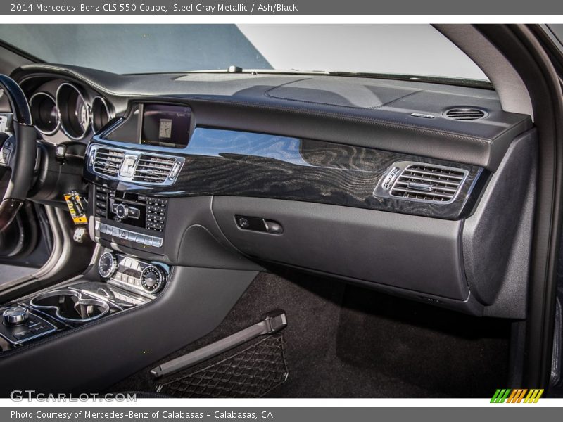 Steel Gray Metallic / Ash/Black 2014 Mercedes-Benz CLS 550 Coupe