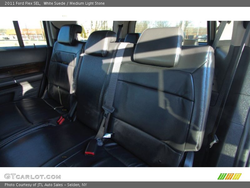 White Suede / Medium Light Stone 2011 Ford Flex SEL