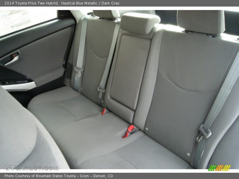 Nautical Blue Metallic / Dark Gray 2014 Toyota Prius Two Hybrid