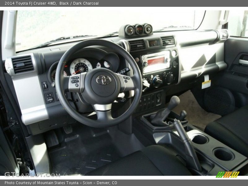 Black / Dark Charcoal 2014 Toyota FJ Cruiser 4WD