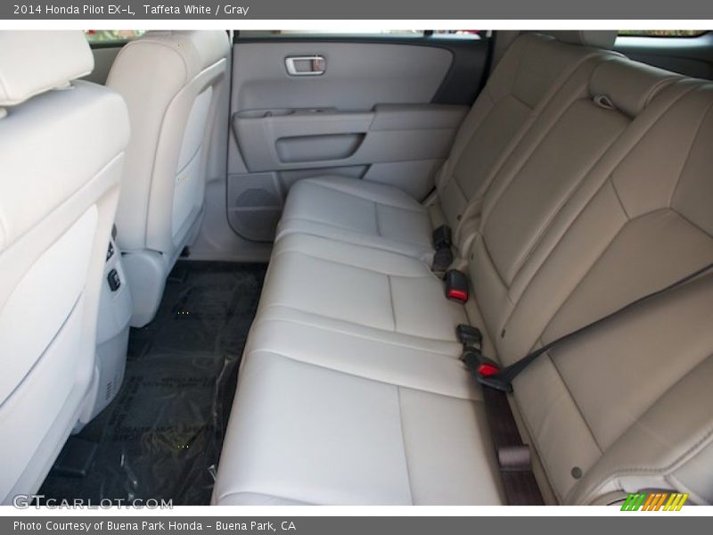 Taffeta White / Gray 2014 Honda Pilot EX-L