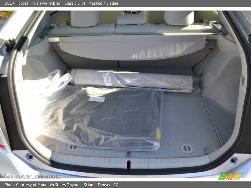 Classic Silver Metallic / Bisque 2014 Toyota Prius Two Hybrid