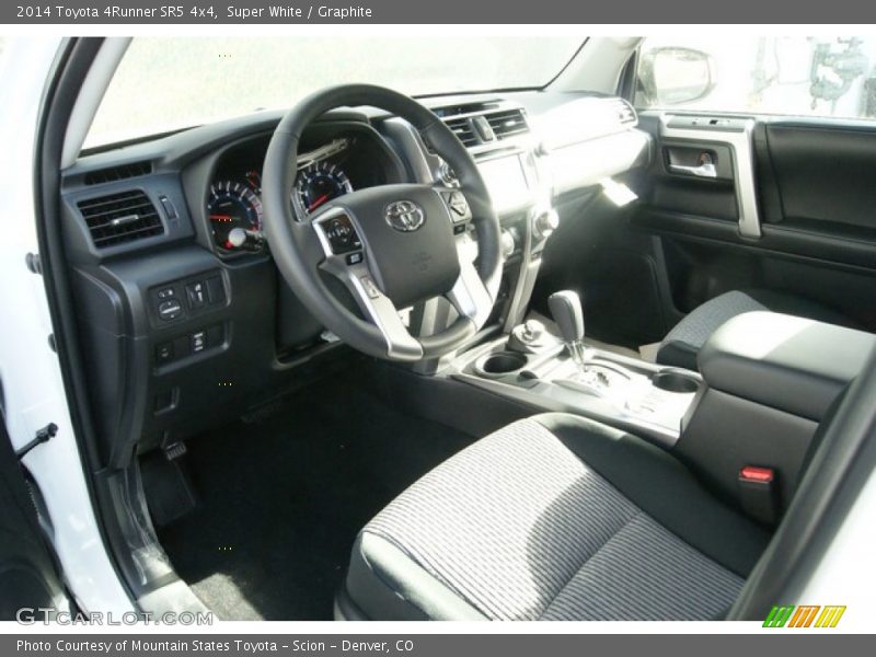 Super White / Graphite 2014 Toyota 4Runner SR5 4x4