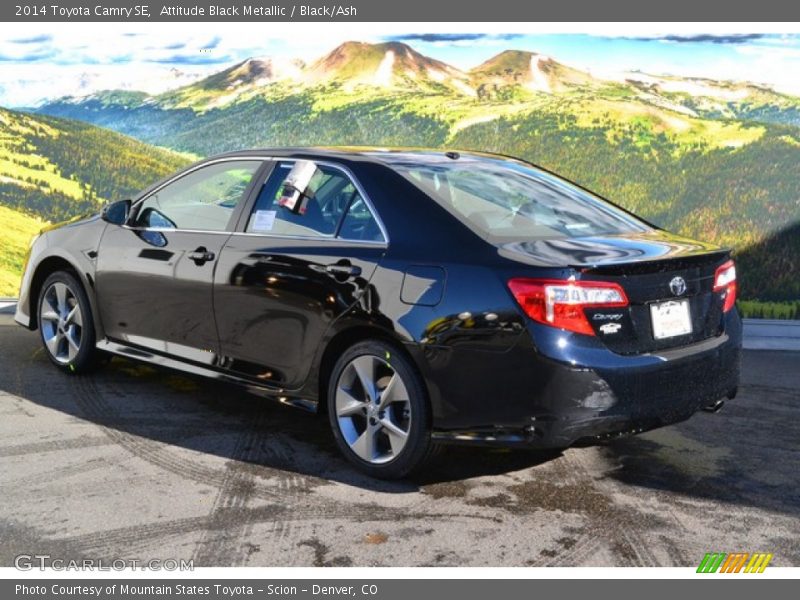 Attitude Black Metallic / Black/Ash 2014 Toyota Camry SE