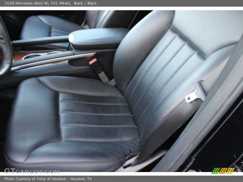 Black / Black 2008 Mercedes-Benz ML 350 4Matic
