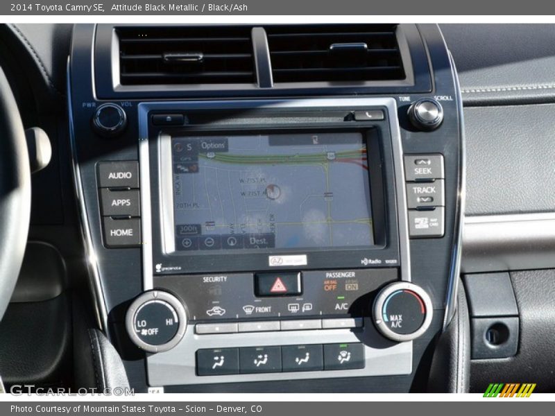 Attitude Black Metallic / Black/Ash 2014 Toyota Camry SE