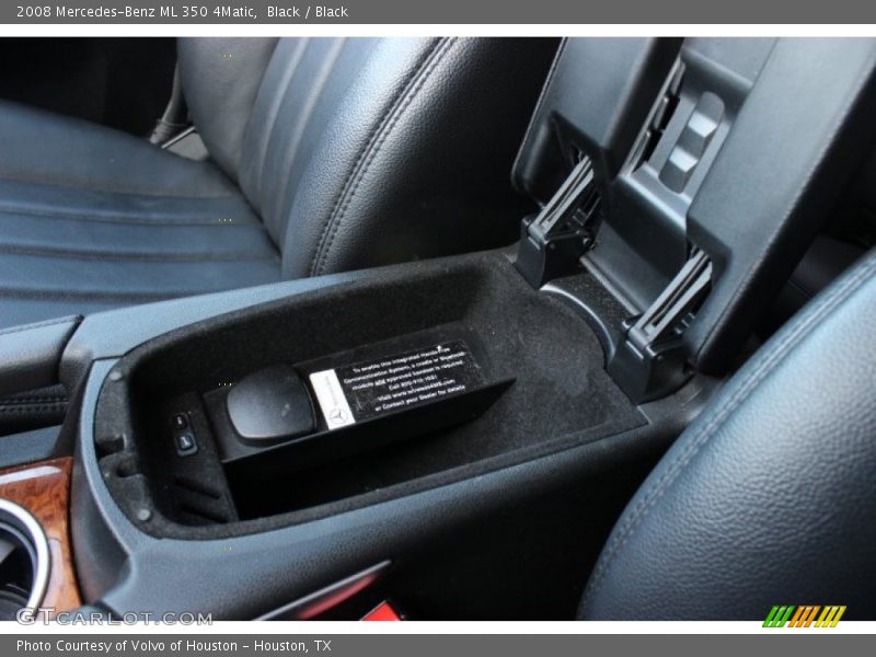 Black / Black 2008 Mercedes-Benz ML 350 4Matic