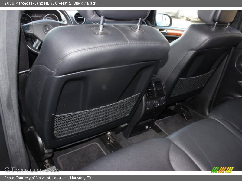 Black / Black 2008 Mercedes-Benz ML 350 4Matic