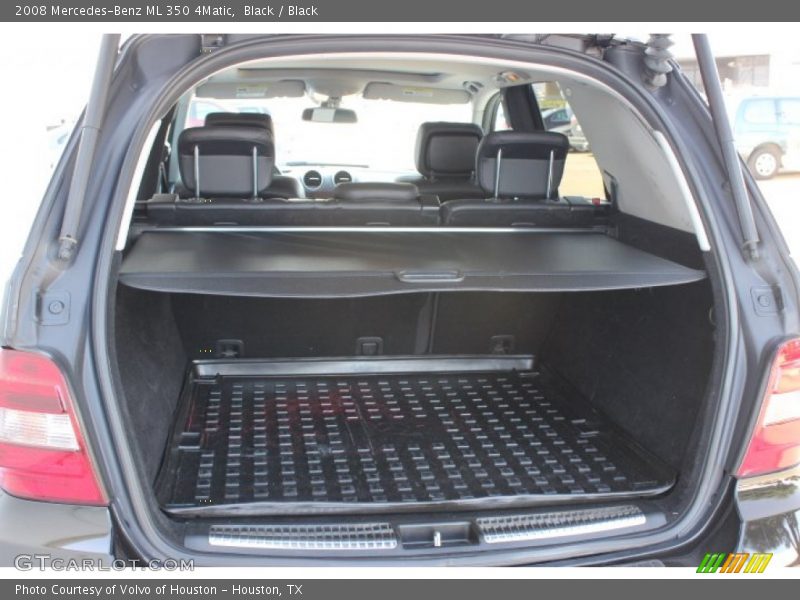 Black / Black 2008 Mercedes-Benz ML 350 4Matic