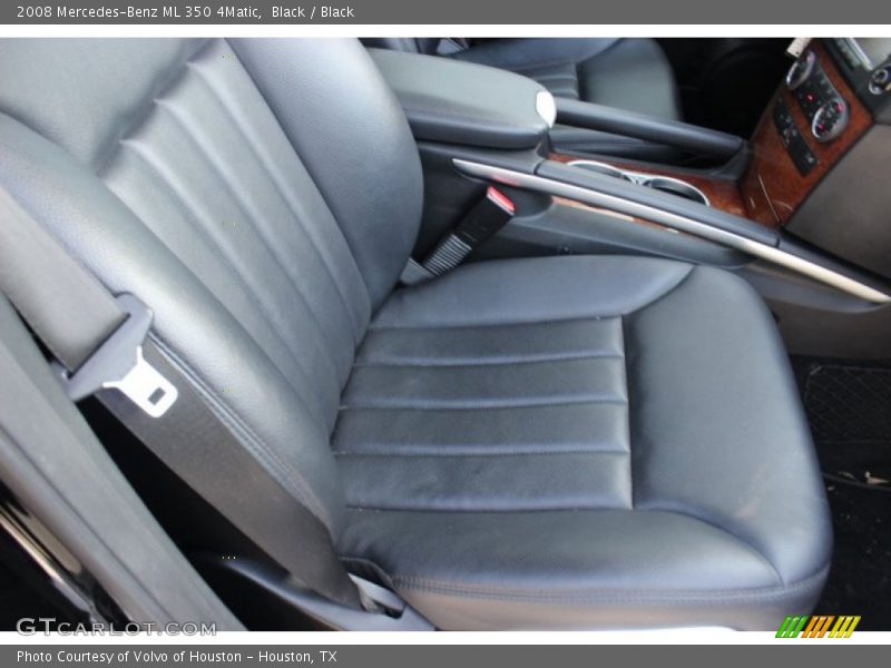 Black / Black 2008 Mercedes-Benz ML 350 4Matic