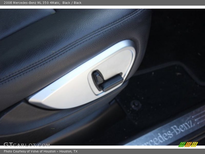 Black / Black 2008 Mercedes-Benz ML 350 4Matic