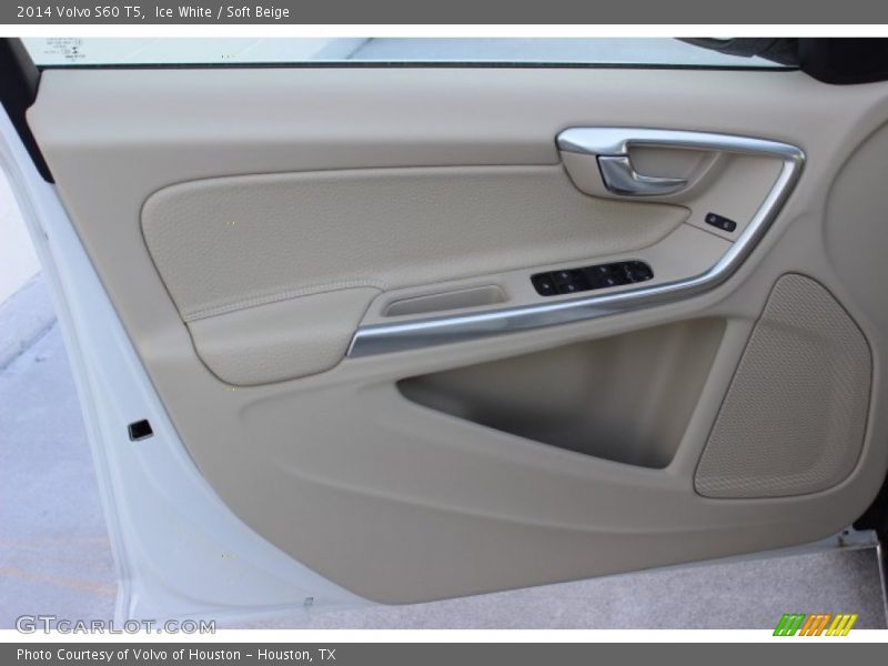 Ice White / Soft Beige 2014 Volvo S60 T5