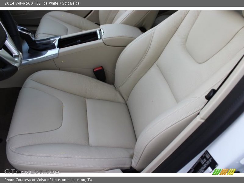 Ice White / Soft Beige 2014 Volvo S60 T5