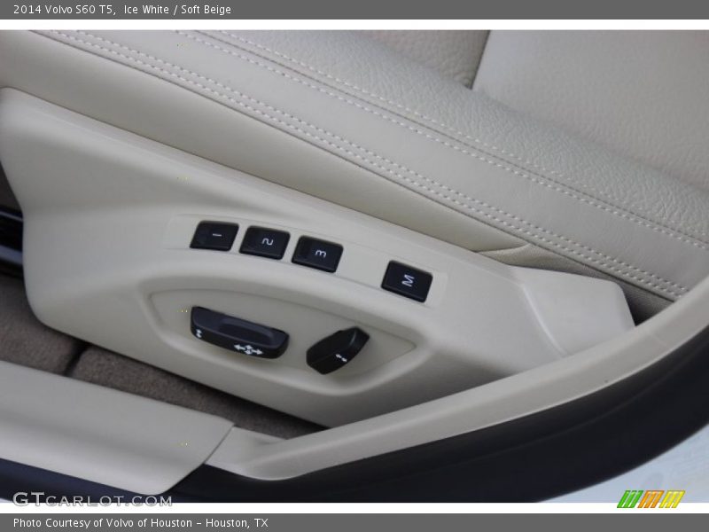 Ice White / Soft Beige 2014 Volvo S60 T5