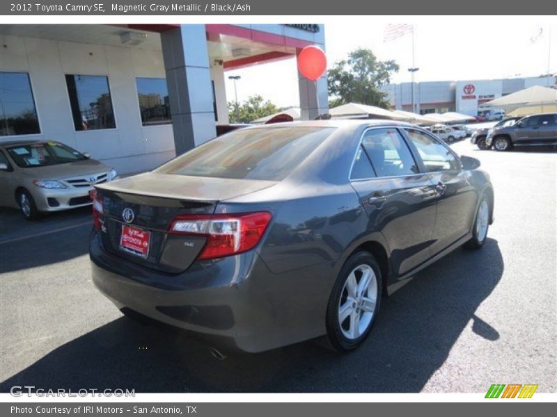 Magnetic Gray Metallic / Black/Ash 2012 Toyota Camry SE