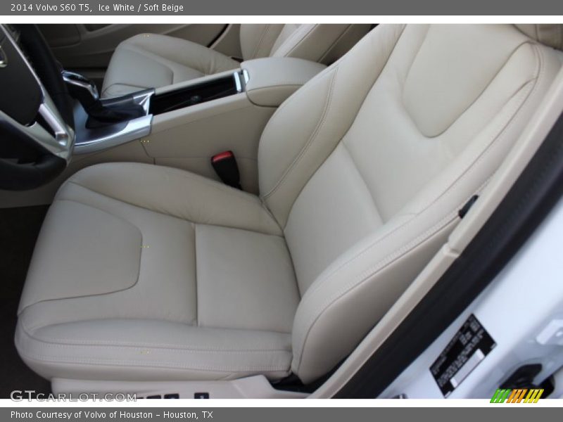 Ice White / Soft Beige 2014 Volvo S60 T5