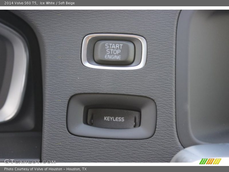 Ice White / Soft Beige 2014 Volvo S60 T5
