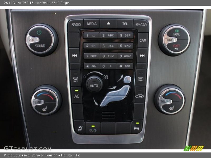 Ice White / Soft Beige 2014 Volvo S60 T5