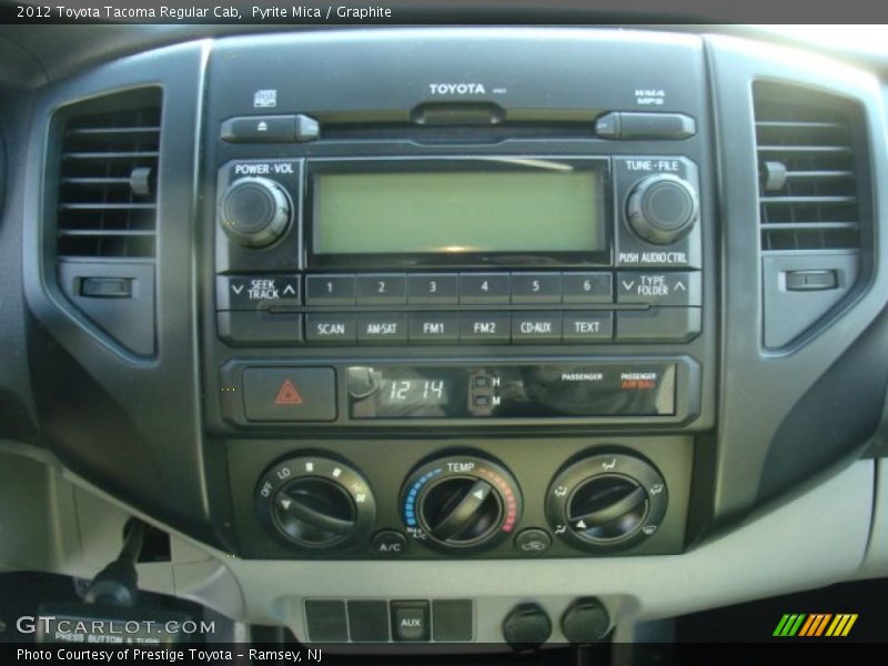 Pyrite Mica / Graphite 2012 Toyota Tacoma Regular Cab