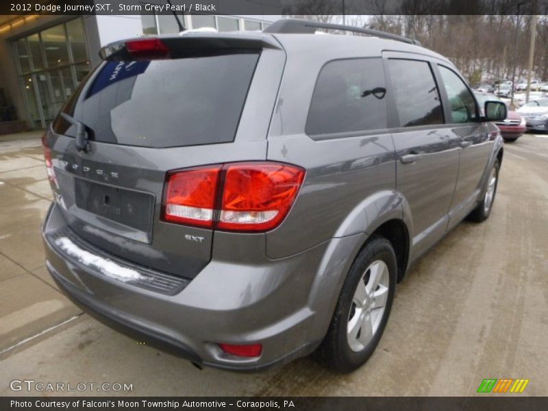 Storm Grey Pearl / Black 2012 Dodge Journey SXT