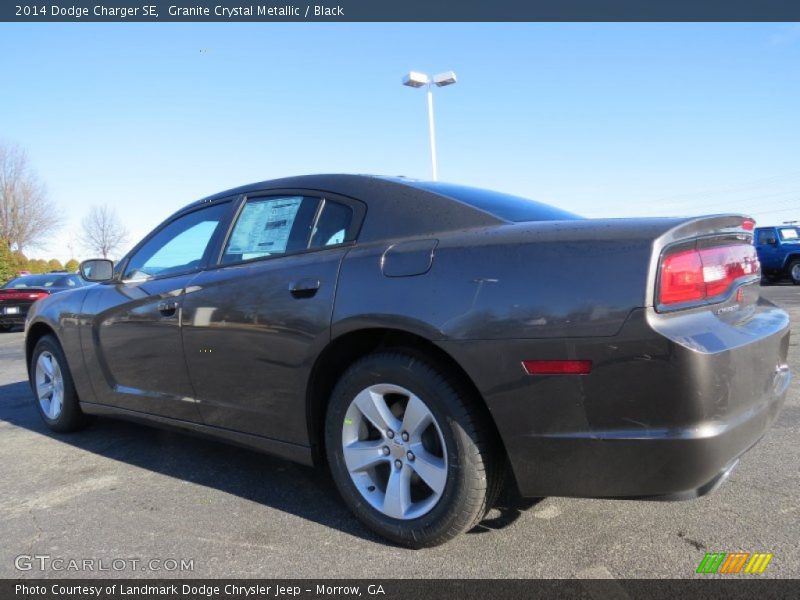 Granite Crystal Metallic / Black 2014 Dodge Charger SE