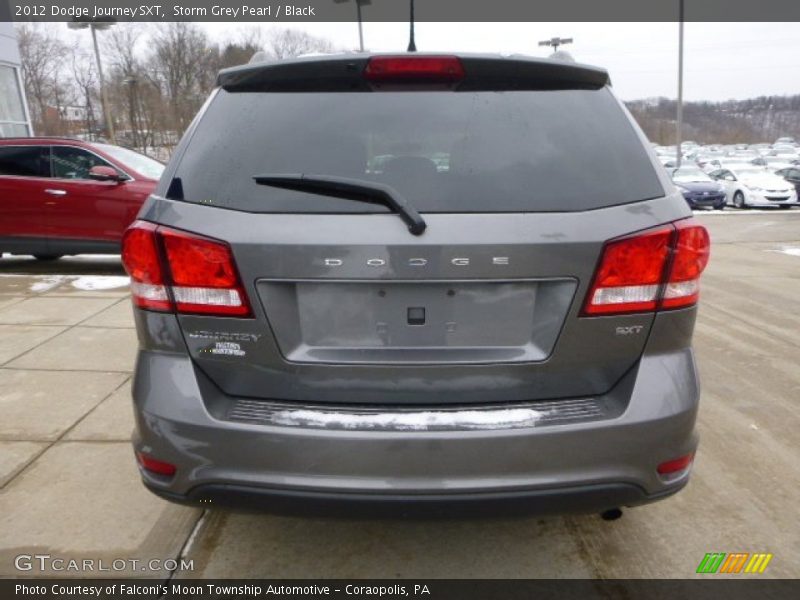 Storm Grey Pearl / Black 2012 Dodge Journey SXT