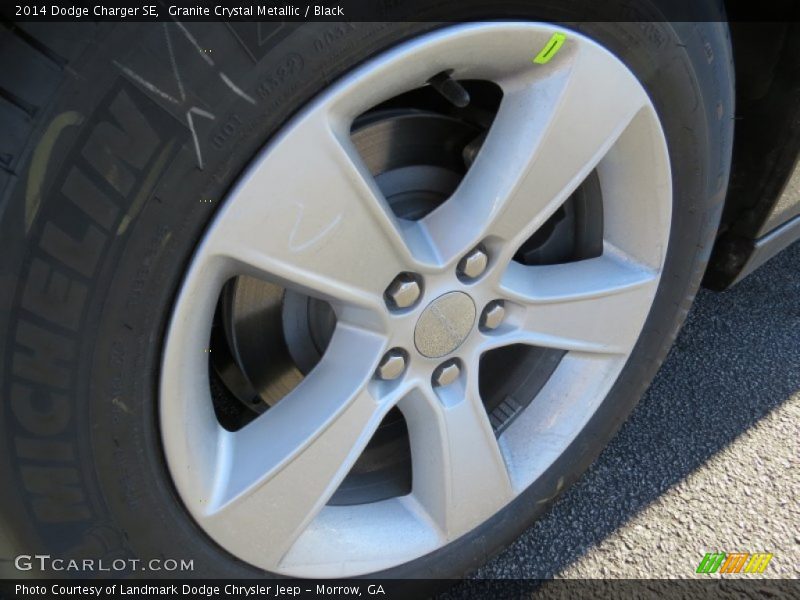 Granite Crystal Metallic / Black 2014 Dodge Charger SE
