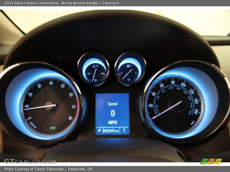  2014 Verano Convenience Convenience Gauges