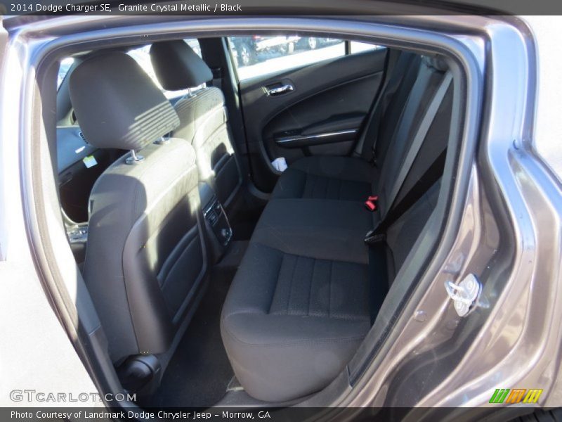 Granite Crystal Metallic / Black 2014 Dodge Charger SE