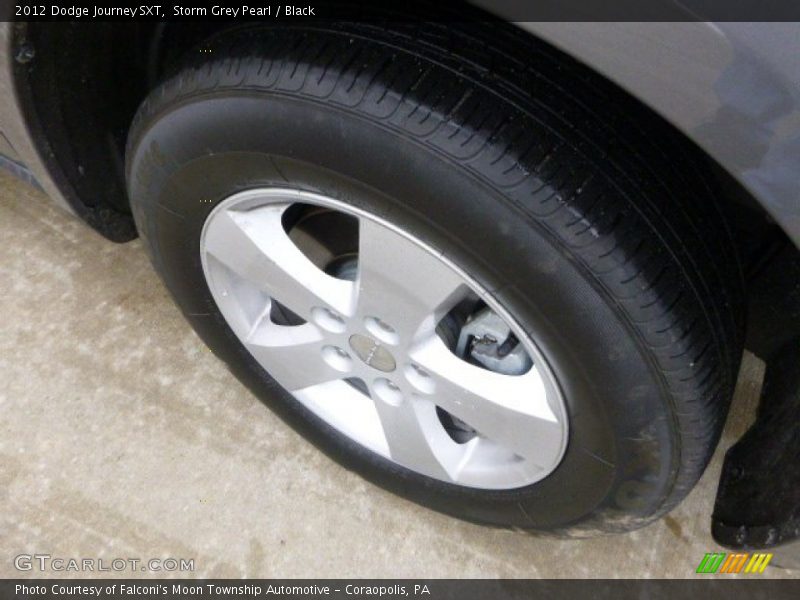 Storm Grey Pearl / Black 2012 Dodge Journey SXT