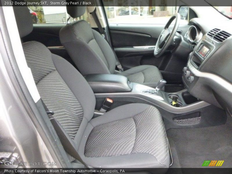 Storm Grey Pearl / Black 2012 Dodge Journey SXT