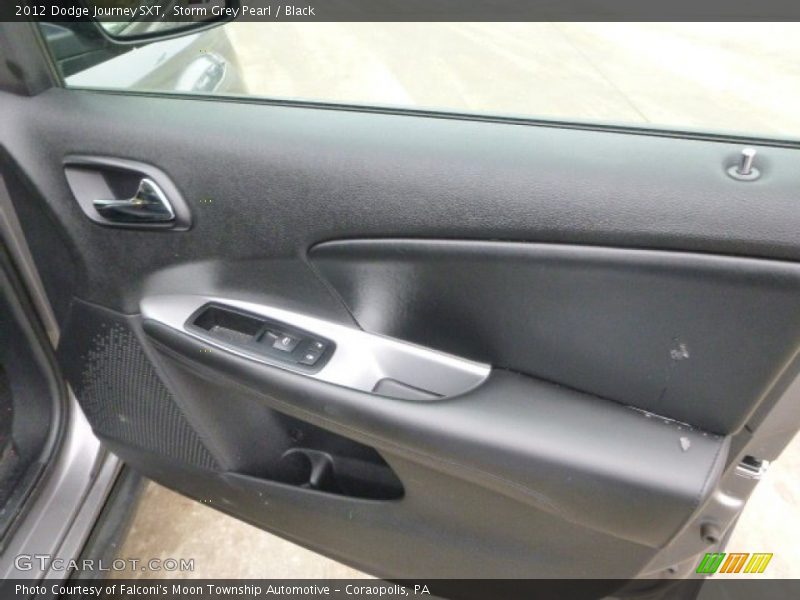 Storm Grey Pearl / Black 2012 Dodge Journey SXT
