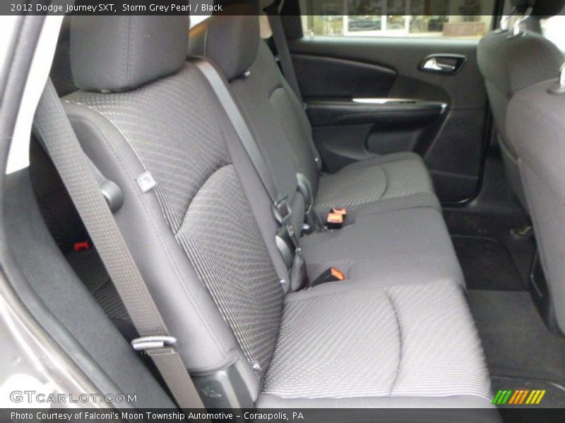 Storm Grey Pearl / Black 2012 Dodge Journey SXT
