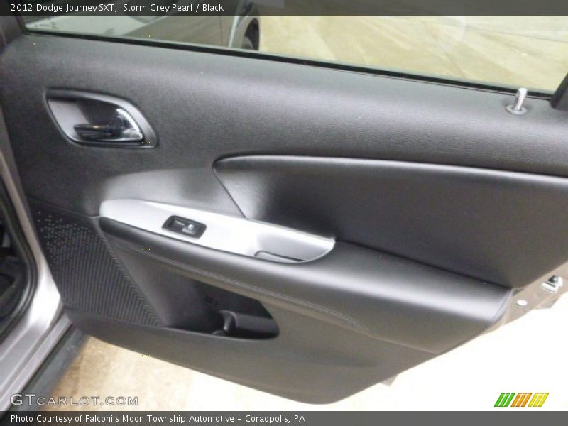 Storm Grey Pearl / Black 2012 Dodge Journey SXT